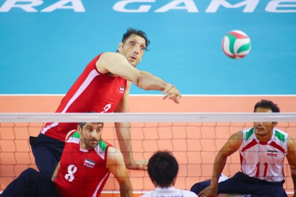 دومین برد تیم والیبال نشسته ایران برابر قزاقستان در قهرمانی جهان