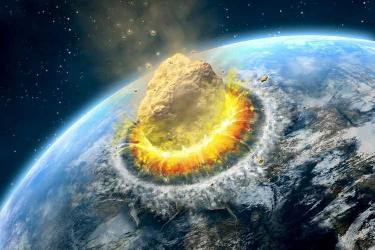 فیلم| لحظه حیرت‌انگیز انفجار شهاب سنگ در برخورد با جو زمین