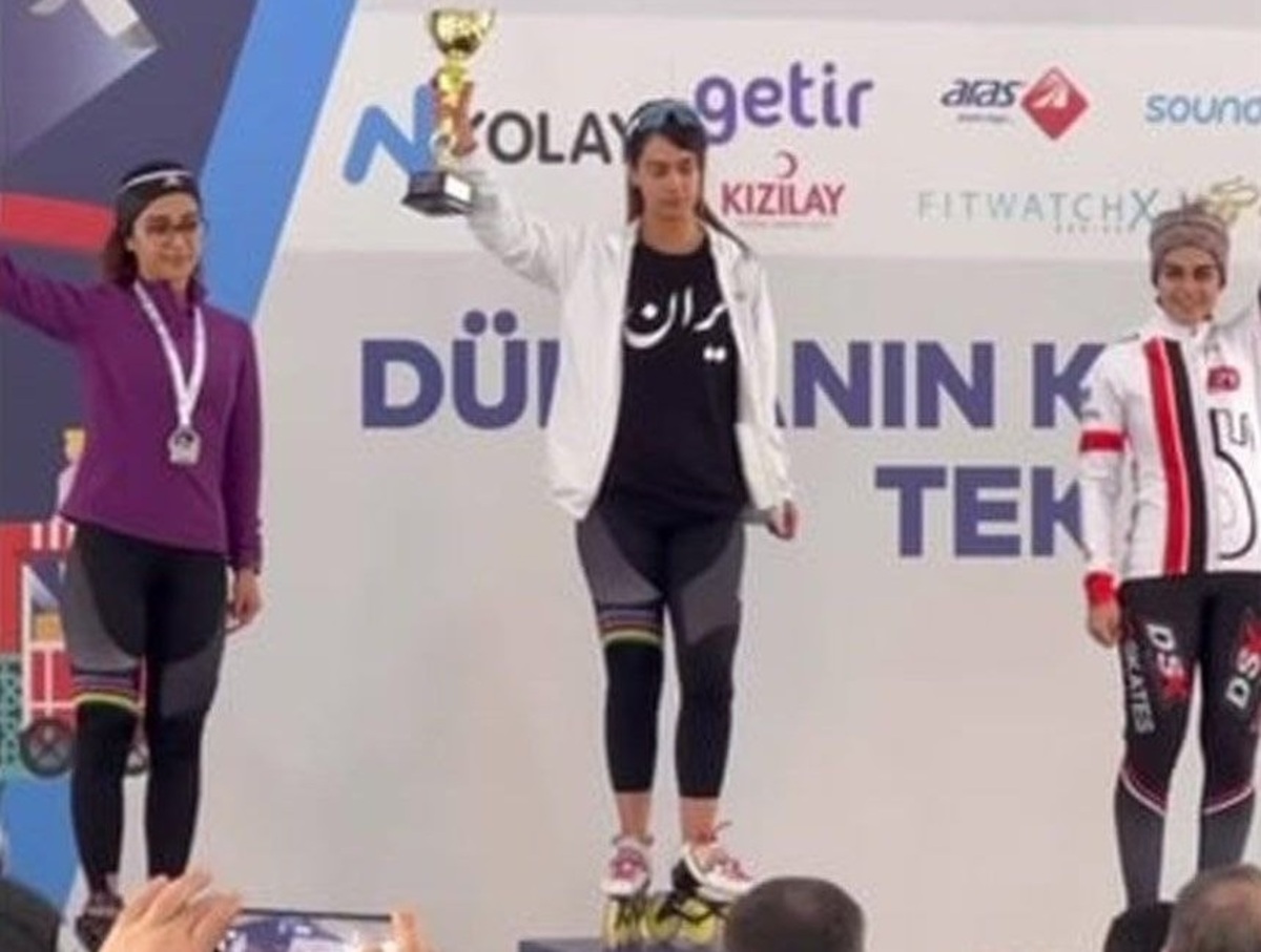 واکنش وزارت ورزش به پوشش بدو حجاب دختر ایرانی در ترکیه