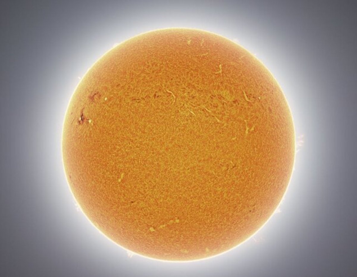 ثبت تصویری متفاوت از خورشید