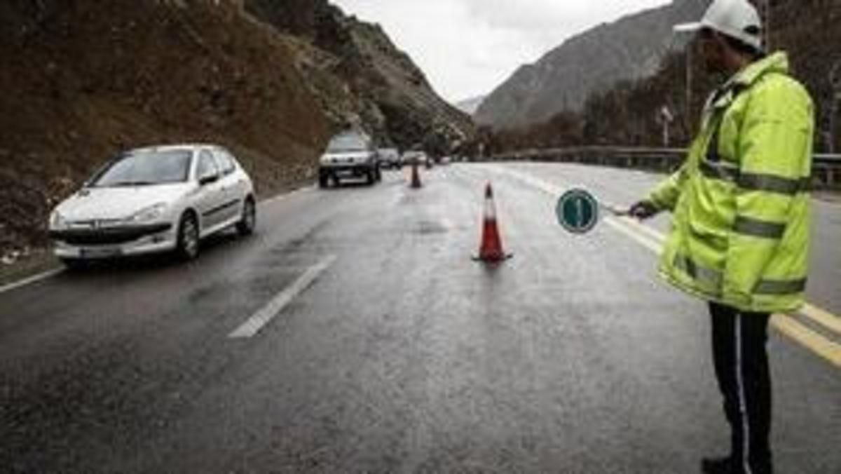 رانندگان در جاده کرج - چالوس با احتیاط حرکت کنند