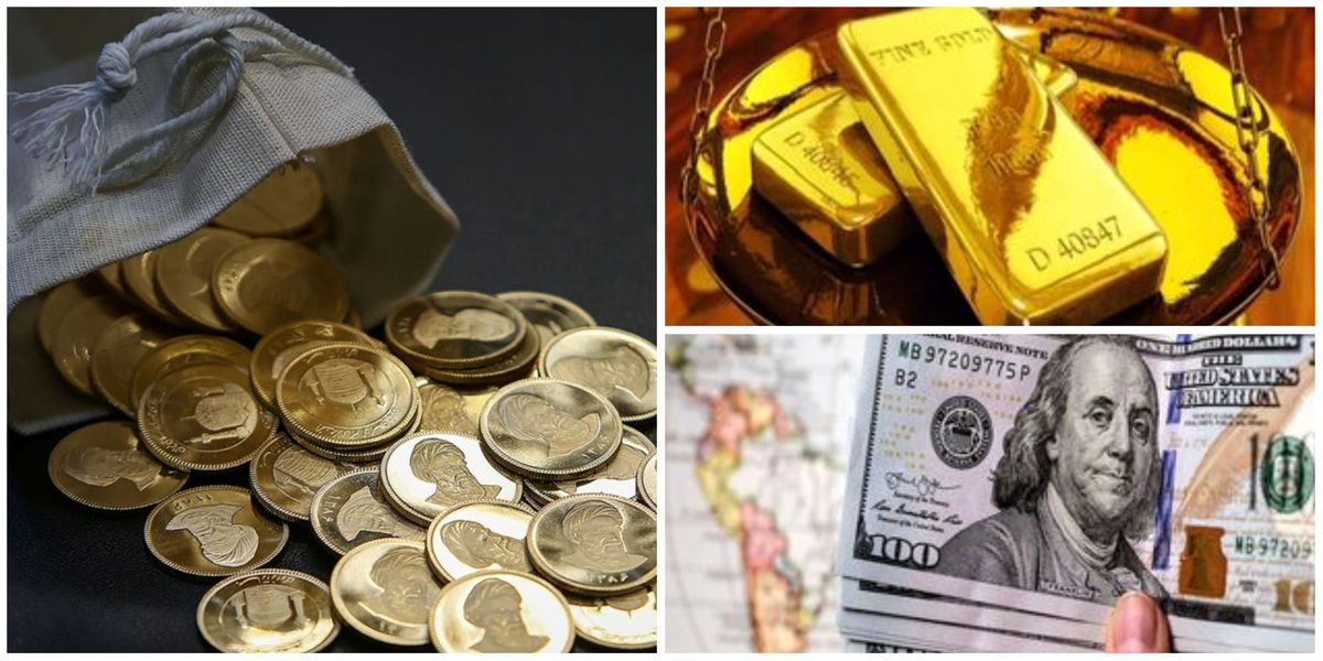 قیمت دلار، سکه و طلا در بازار امروز ۱۴۰۱/۰٨/۳۰| دلار گران شد