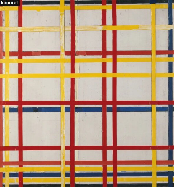 عکس| نقاشی ارزشمندی که ۷۵ سال وارونه نصب شده بود!