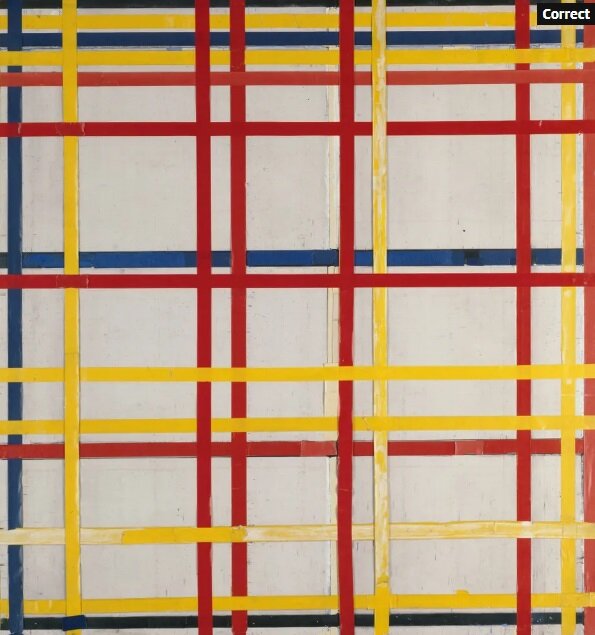 عکس| نقاشی ارزشمندی که ۷۵ سال وارونه نصب شده بود!