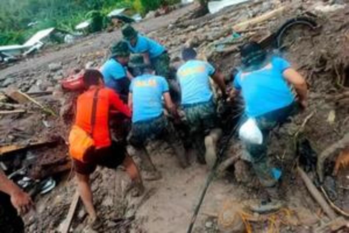 سیل و رانش زمین در فیلیپین/ ۴۲ کشته و ۱۶ مفقودی