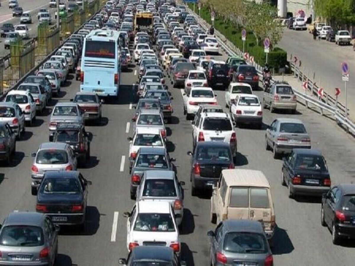 ترافیک سنگین در آزادراه های البرز