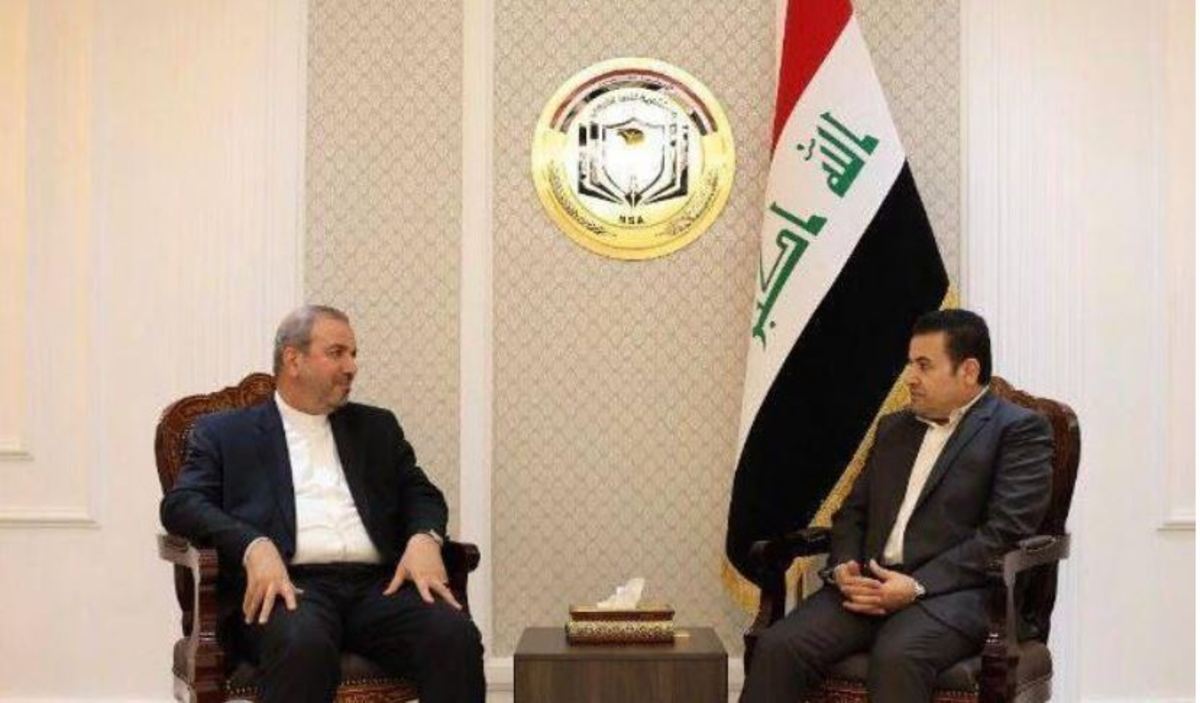 رایزنی سفیر ایران و مشاور امنیت ملی عراق