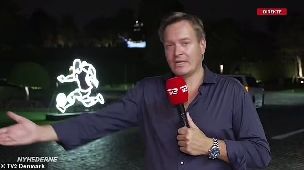 سرقت از خبرنگار در برنامه زنده جام‌جهانی قطر!