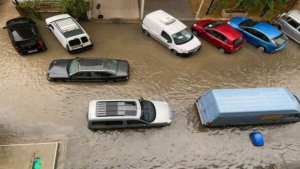 فیلم| سیل شدید در لبنان