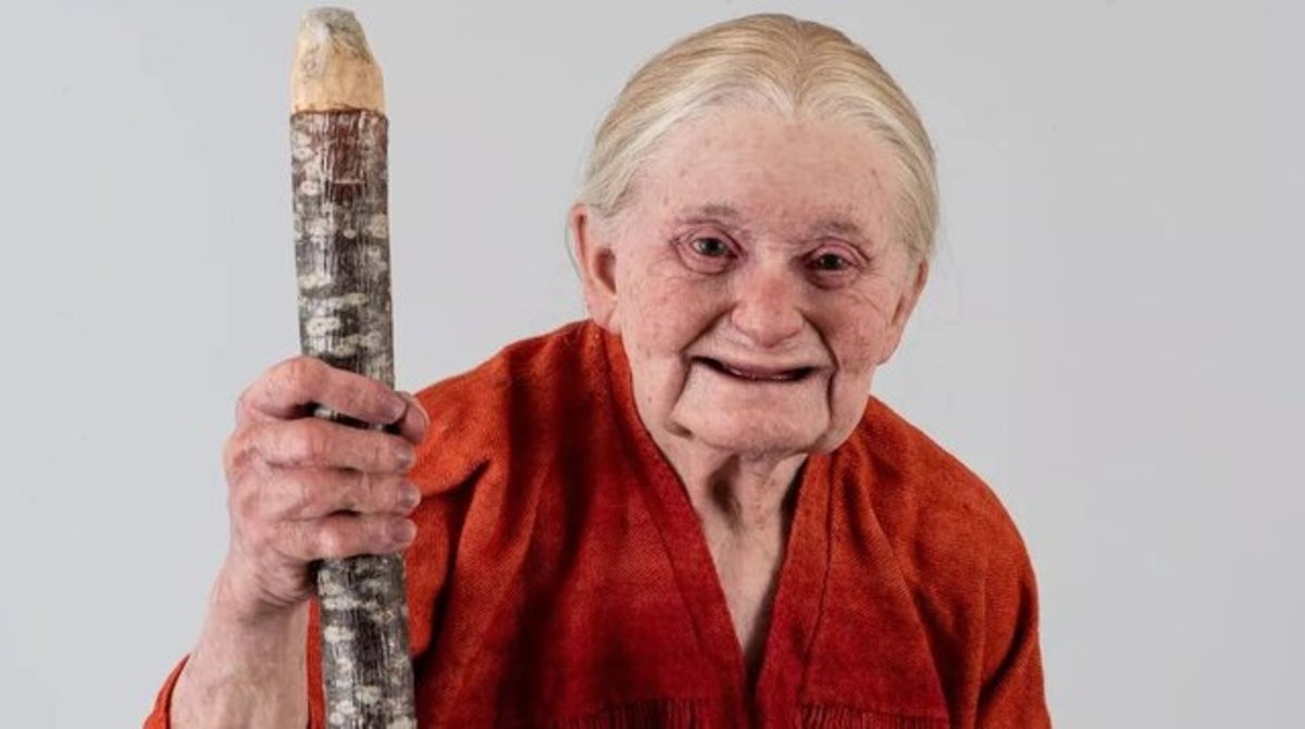 عکس| ملاقات با زنی که ۸۰۰ سال پیش زندگی می‌کرد