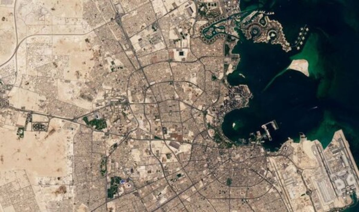 عکس| زاویه‌ای دیده نشده از جام‌جهانی قطر