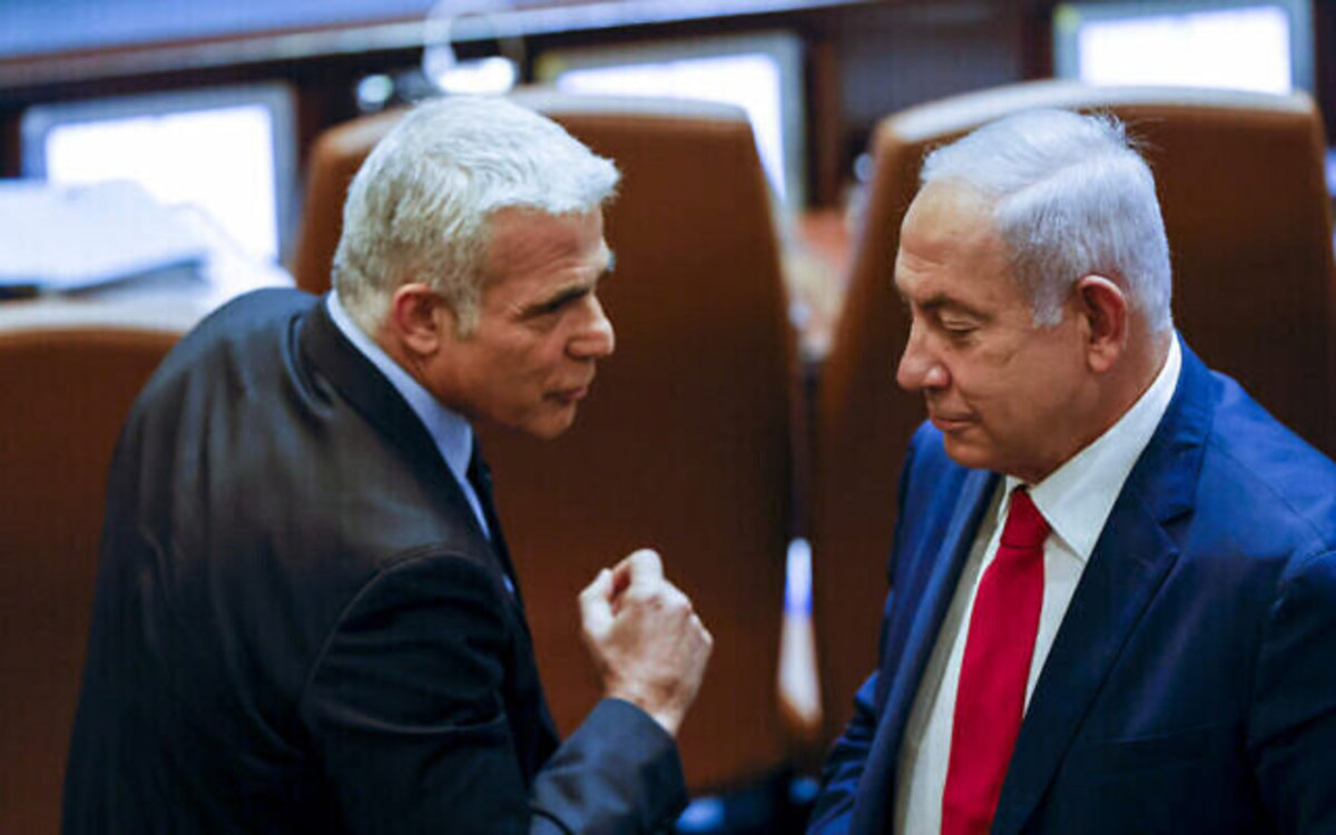 لاپید درباره نتانیاهو: وقاحت این مرد حد ندارد