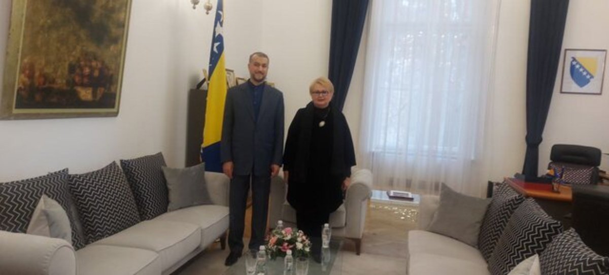 دیدار امیرعبداللهیان با وزیر خارجه بوسنی و هرزگوین