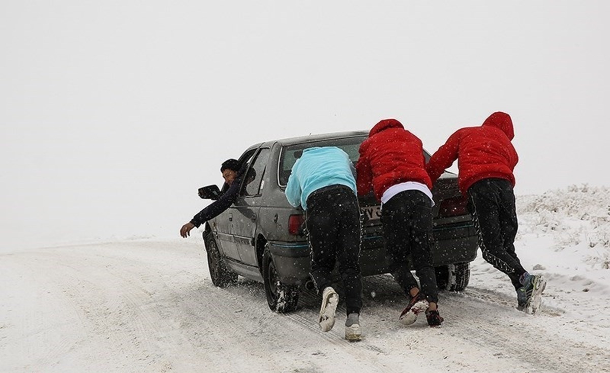 تصاویر| بارش برف پاییزی در ارتفاعات قزوین