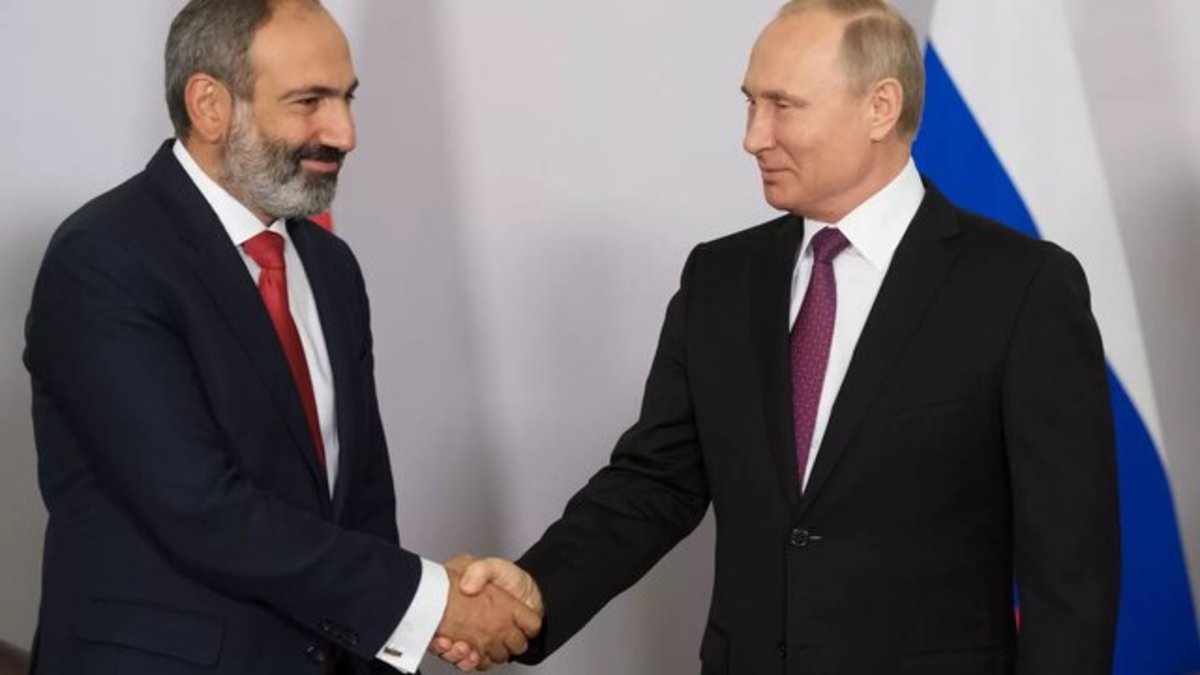 گفتگوی پوتین و پاشینیان در مورد تامین امنیت در مرز ارمنستان و آذربایجان