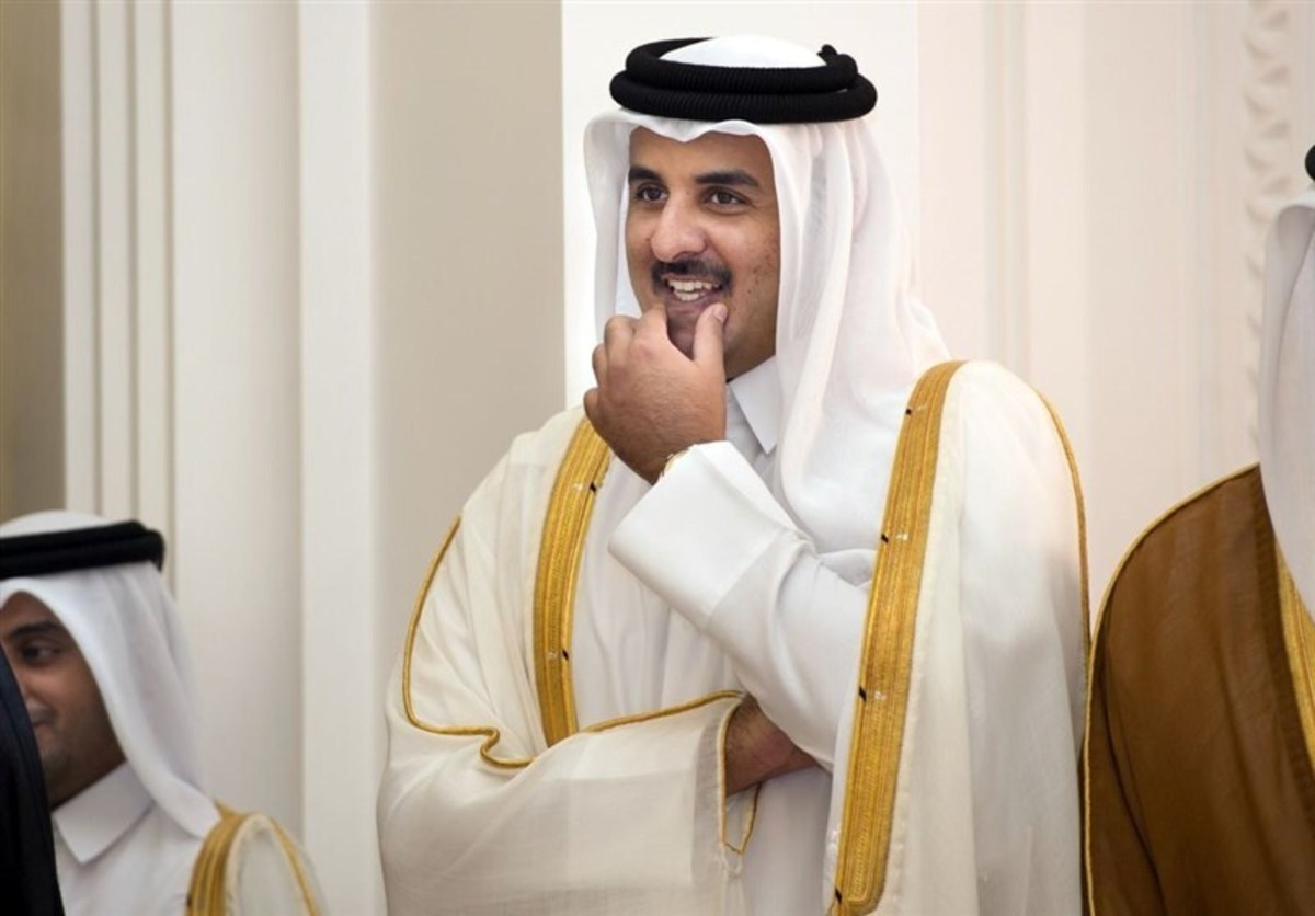 فیلم| واکنش امیر قطر به پیروزی ایران