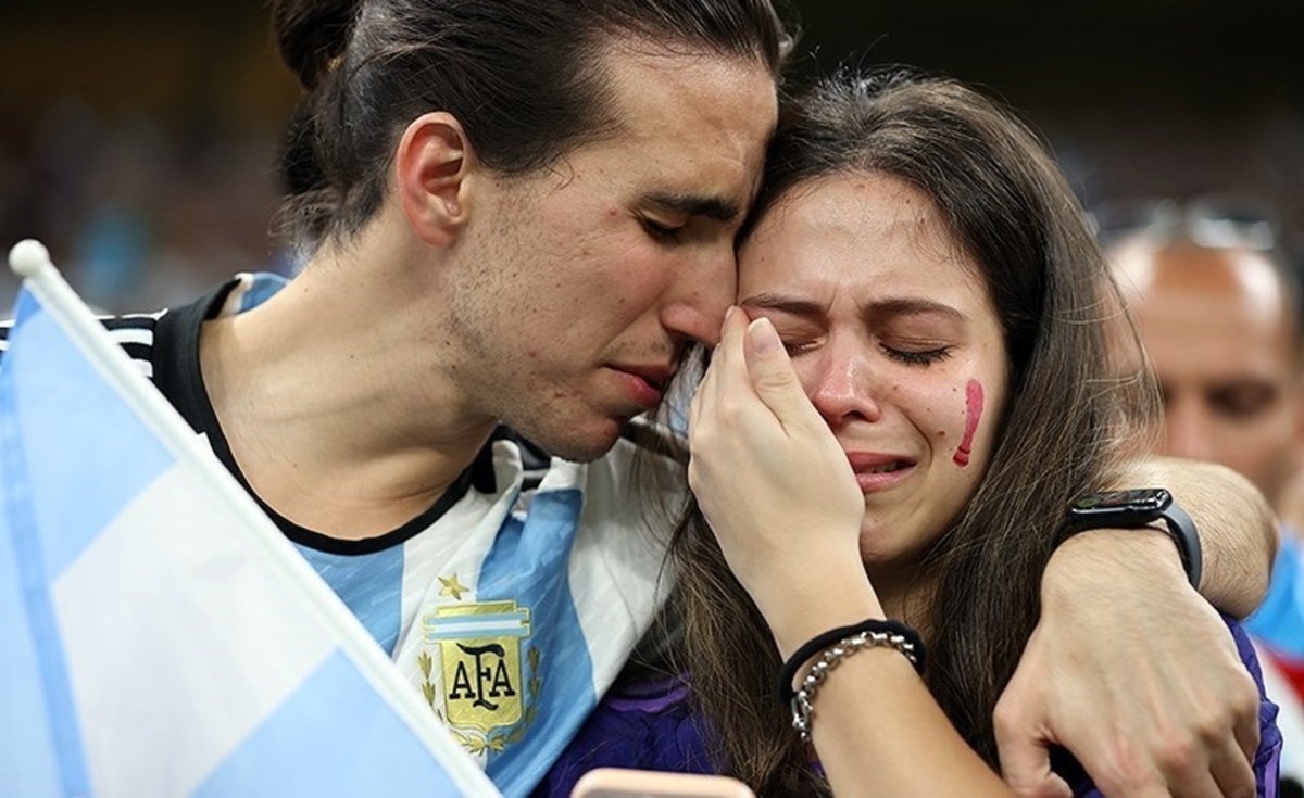 تصاویر| دیدار تیم‌های فوتبال آرژانتین و مکزیک