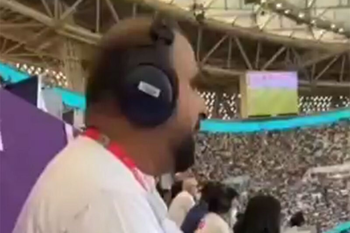 فیلم| پشت صحنه جالب گزارش‌های عربی در جام جهانی