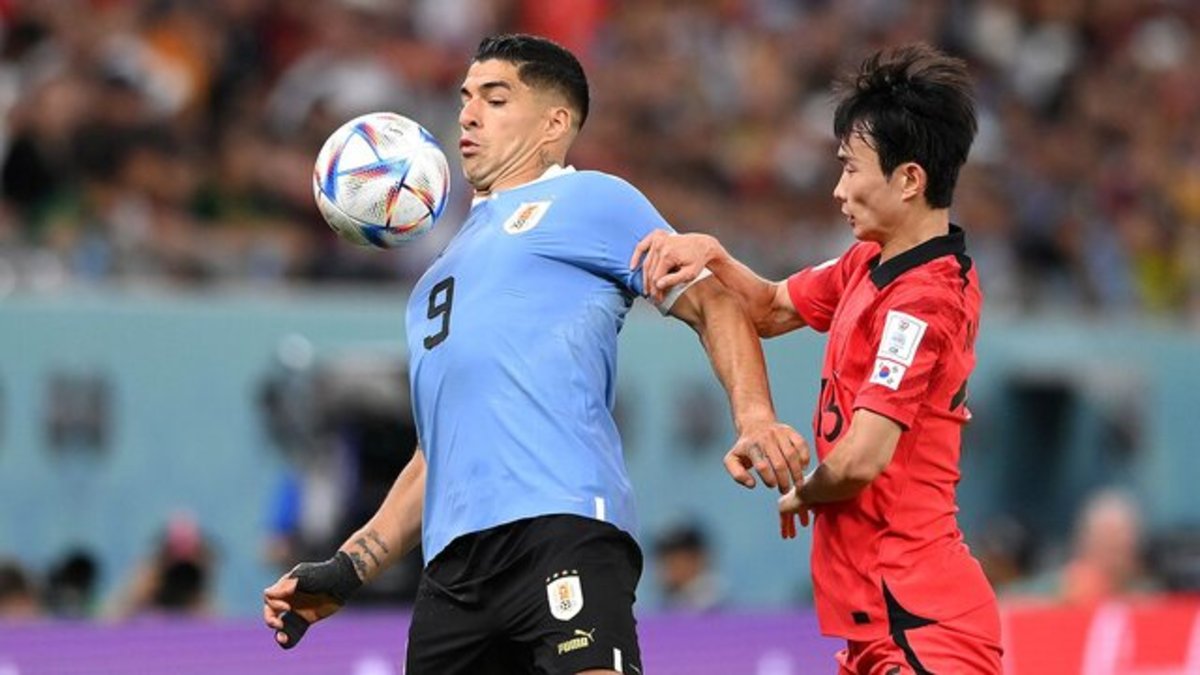 اعلام ترکیب اروگوئه مقابل پرتغال