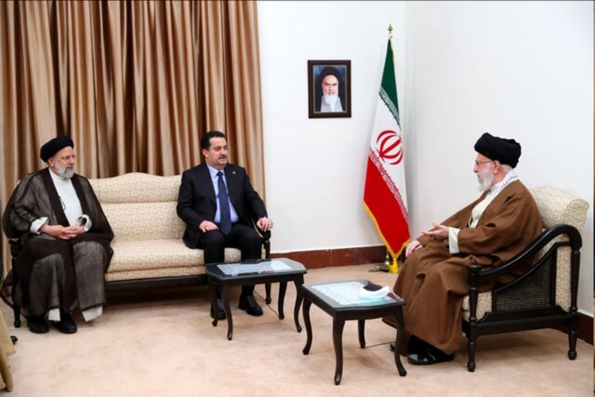 رهبر انقلاب در دیدار نخست‌وزیر عراق: امنیت عراق، امنیت ایران است