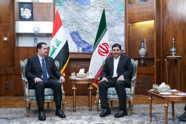 دیدار نخست‌وزیر عراق با معاون اول رئیس‌جمهور