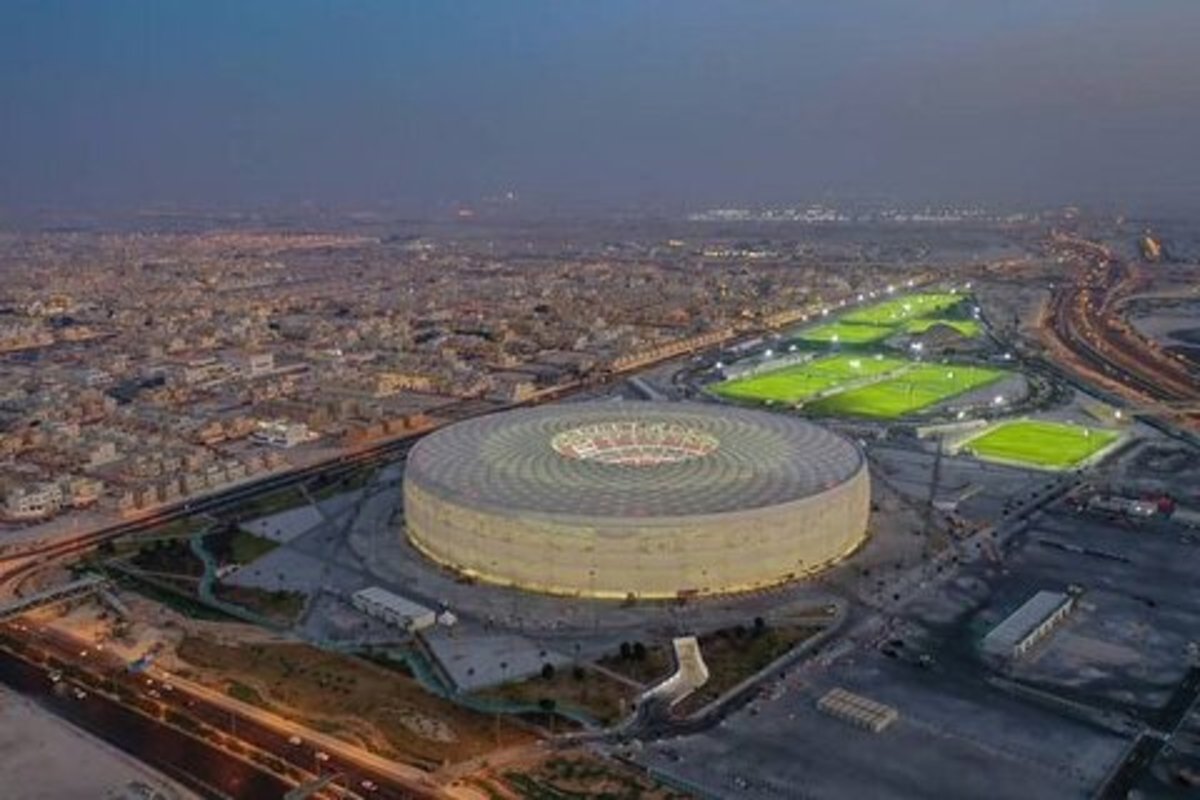 فیلم| مراحل دیدنی ساخت استادیوم الثمامه قطر
