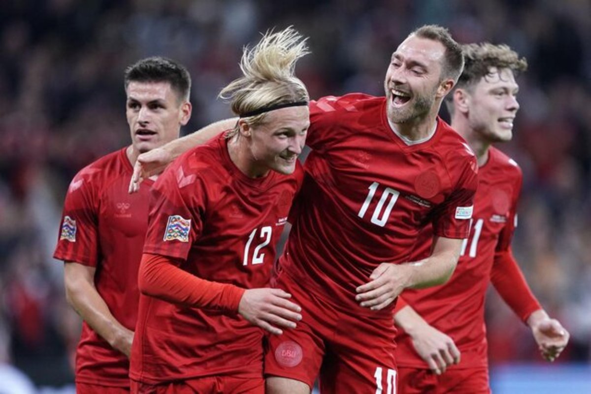 ترکیب دانمارک برای بازی با استرالیا