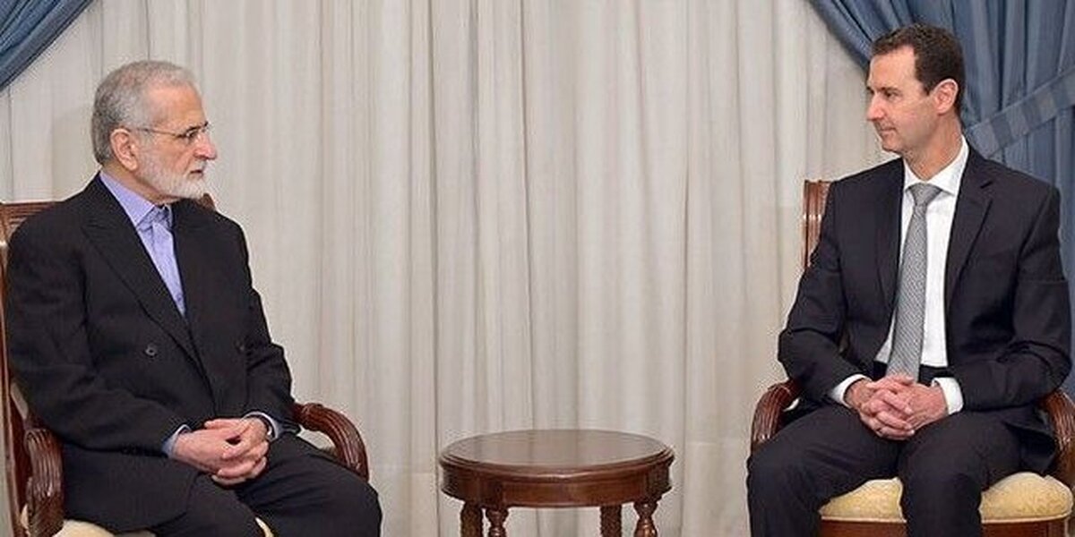 خرازی با بشار اسد دیدار کرد