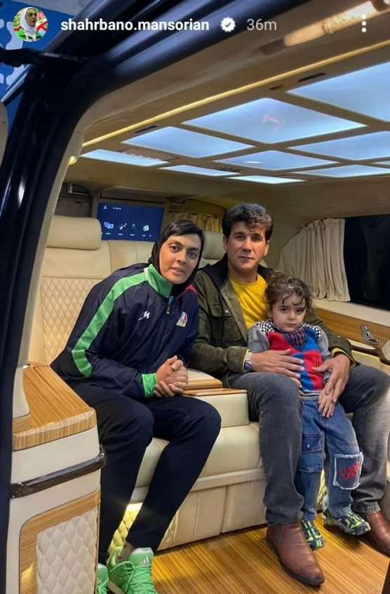 ماشین لوکس شهربانو منصوریان در ترکیه