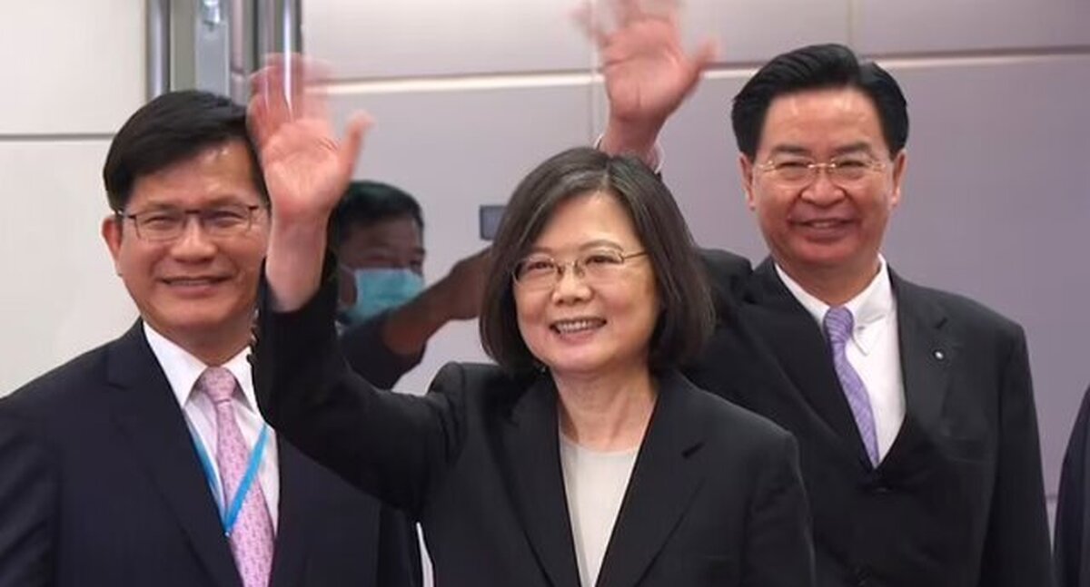 رئیس‌جمهوری تایوان وارد نیویورک شد