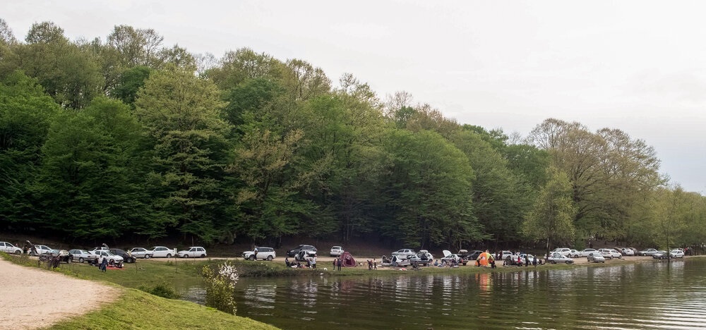 تصاویر| منطقه گردشگری سقالکسار در نوروز 1402
