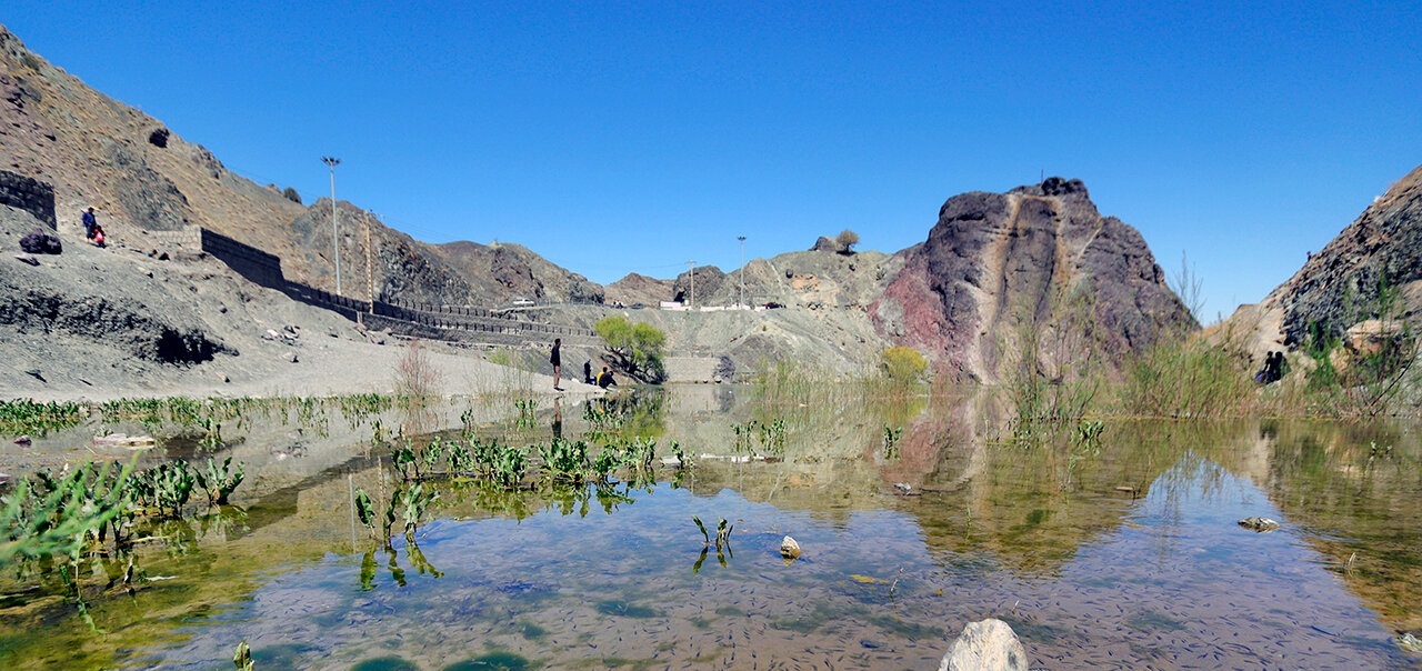 تصاویر| آبگیر بند دره در بیرجند