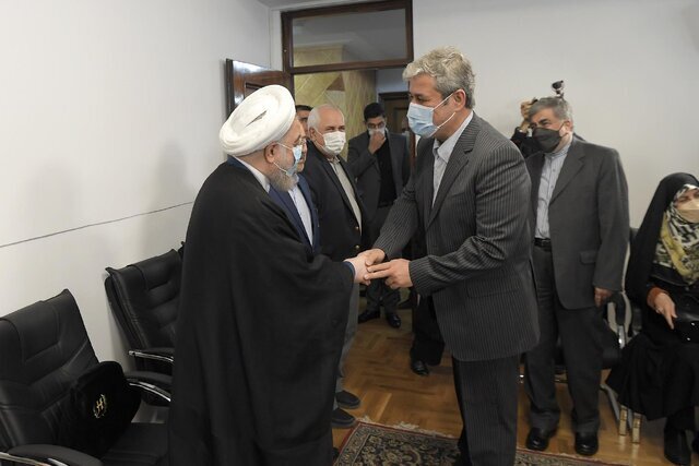 عکس| دیدار نوروزی با حسن روحانی