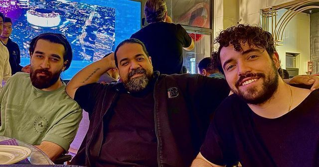 عکس| دیدار خواننده معروف پاپ با شروین حاجی پور و علی یاسینی