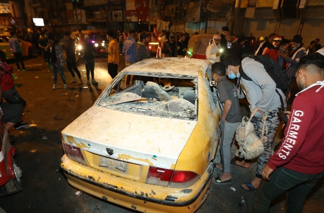 فیلم| تصادف یک تاکسی سمند در عراق جنجالی شد