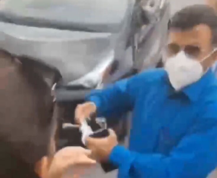 عکس| امر به معروف با «تسبیح» هم خبرساز شد