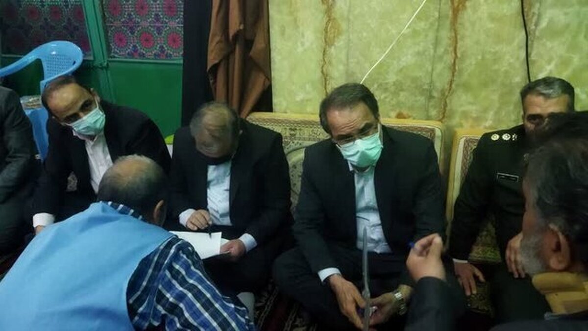 حضور رئیس سازمان بازرسی کل کشور در محله خاوران تهران