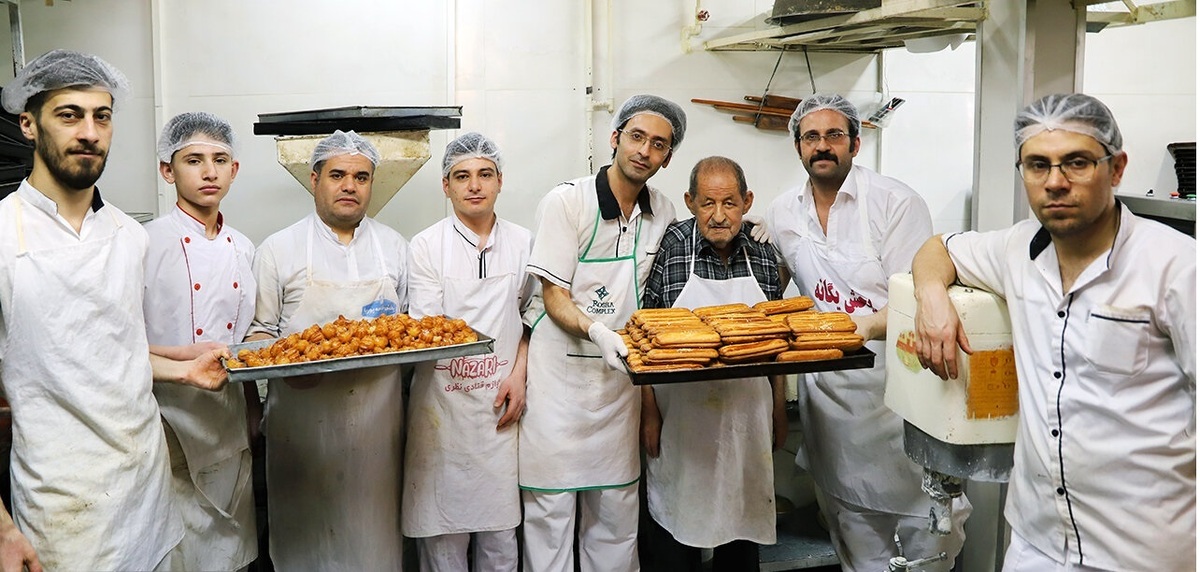 تصاویر| نان «چای چورک»