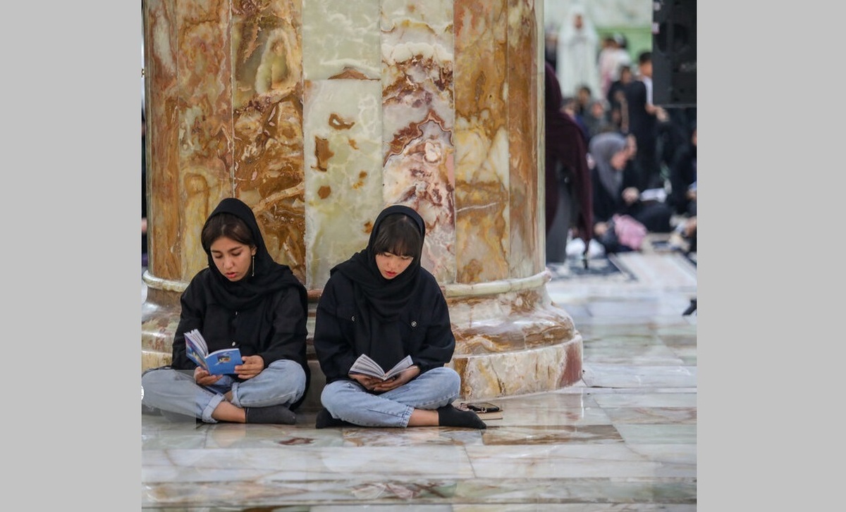 تصاویر| مراسم احیای شب بیست و یکم در حرم امام خمینی