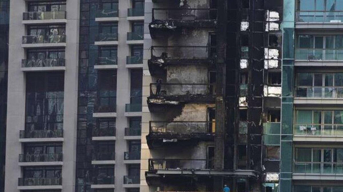 آتش‌سوزی ساختمان مسکونی در دبی ۱۶ قربانی گرفت