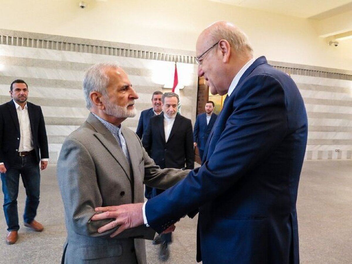 دیدار خرازی با سرپرست نخست وزیری لبنان