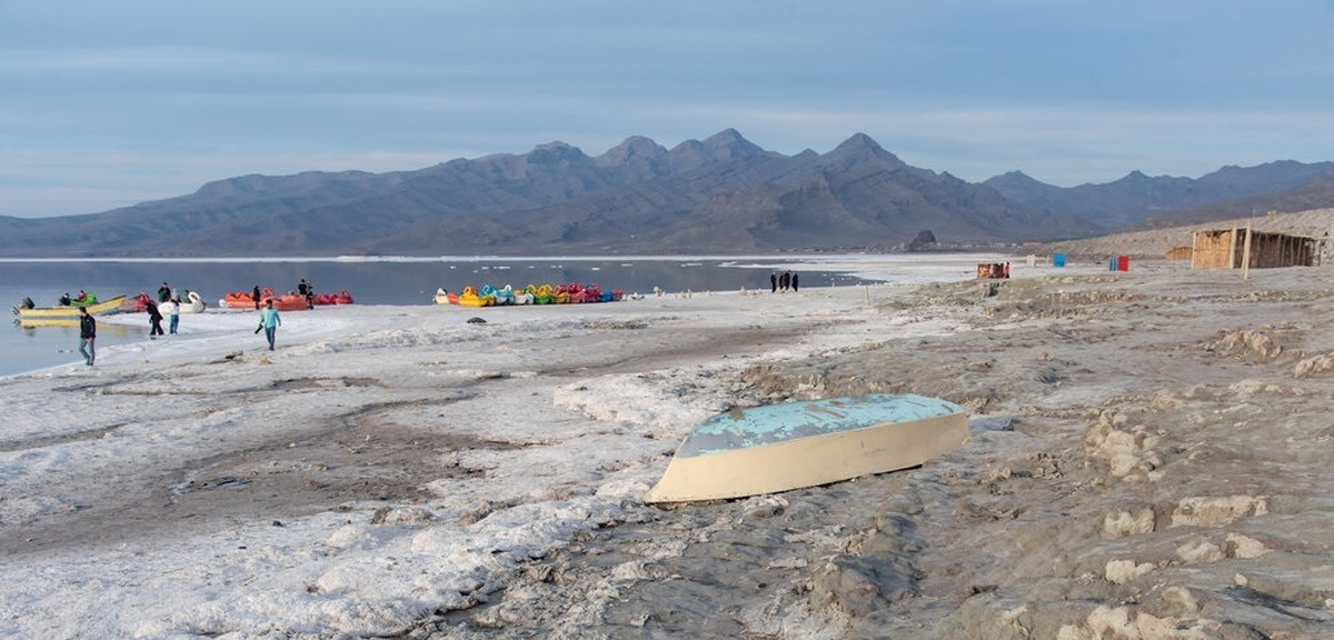 تصاویر| دریاچه ارومیه ۵۴ روز بعد از آغاز آبگیری مجدد