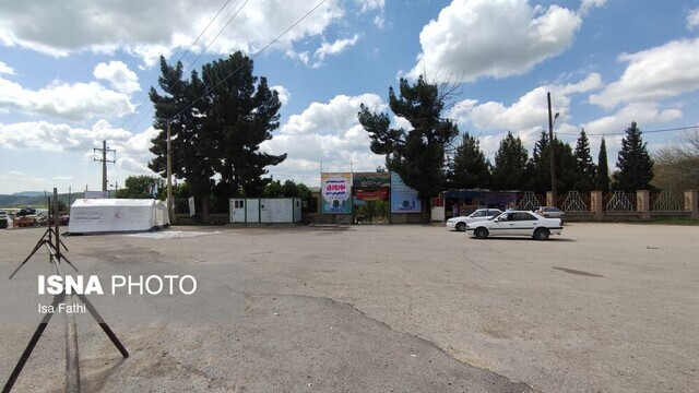 تصاویر| ماجرای بستن درب باغ چشمه بلقیس چرام بر روی گردشگران چه بود؟