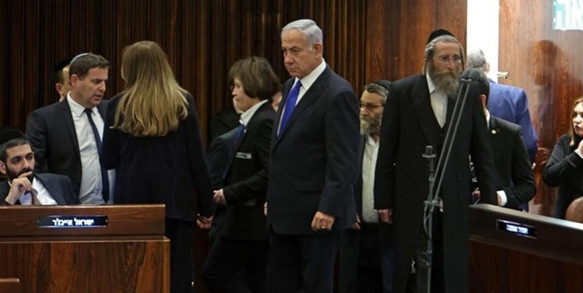 نتانیاهو در نشست با سران ائتلاف: باید اصلاحات قضائی را متوقف کنیم