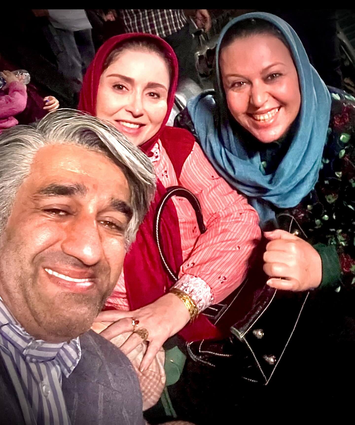 عکس| سلفی جدید خانم بازیگر سریال «نیسان آبی» در کنار پژمان جمشیدی