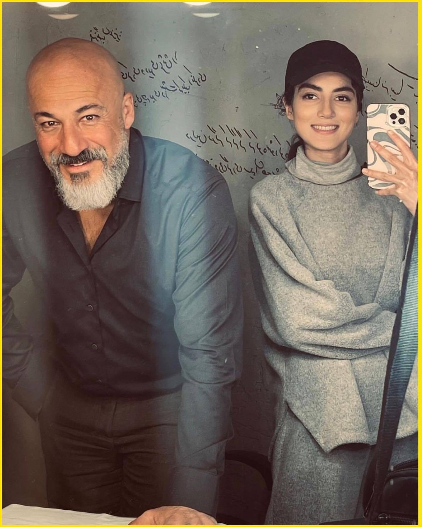 عکس| قاب دوست‌داشتنی امیر آقایی و پردیس پورعابدینی