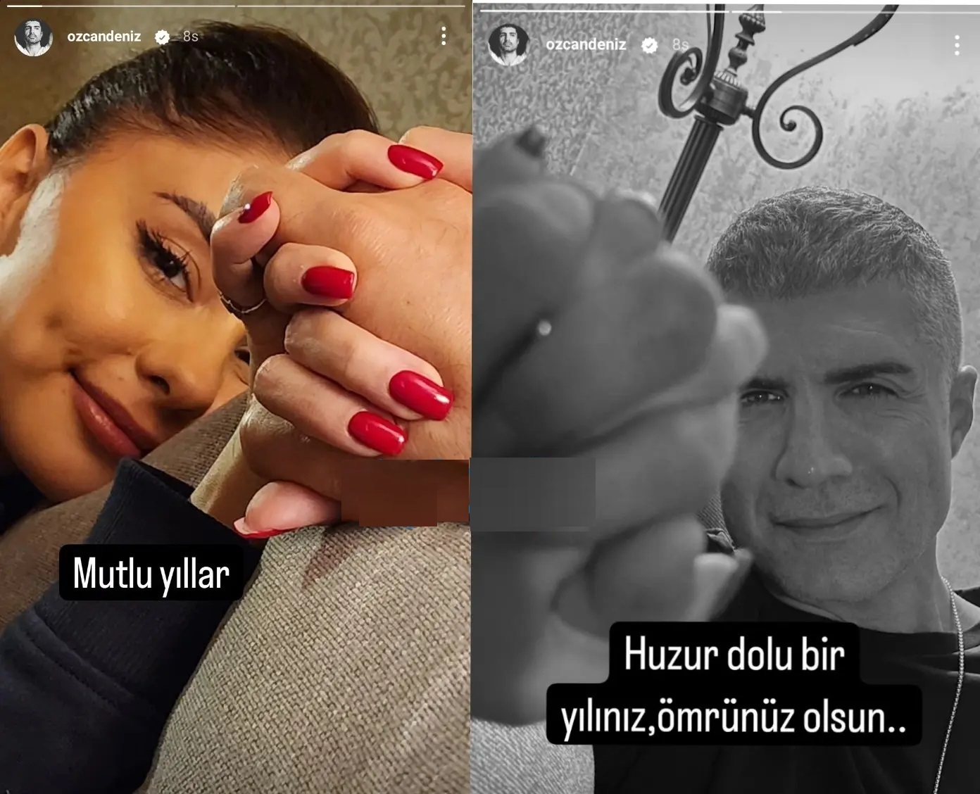 عکس| استوری عاشقانه خواننده مشهور ترکیه ای برای همسر ایرانی اش عکس| استوری عاشقانه خواننده مشهور ترکیه ای برای همسر ایرانی اش