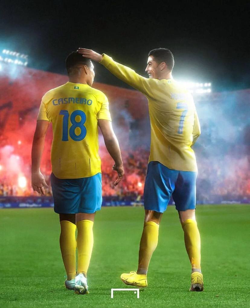 عکس‌| دوست صمیمی رونالدو در راه النصر