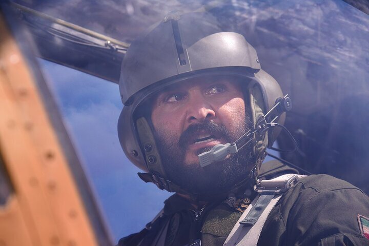 گریم متفاوت میلاد کی مرام در یک فیلم سینمایی