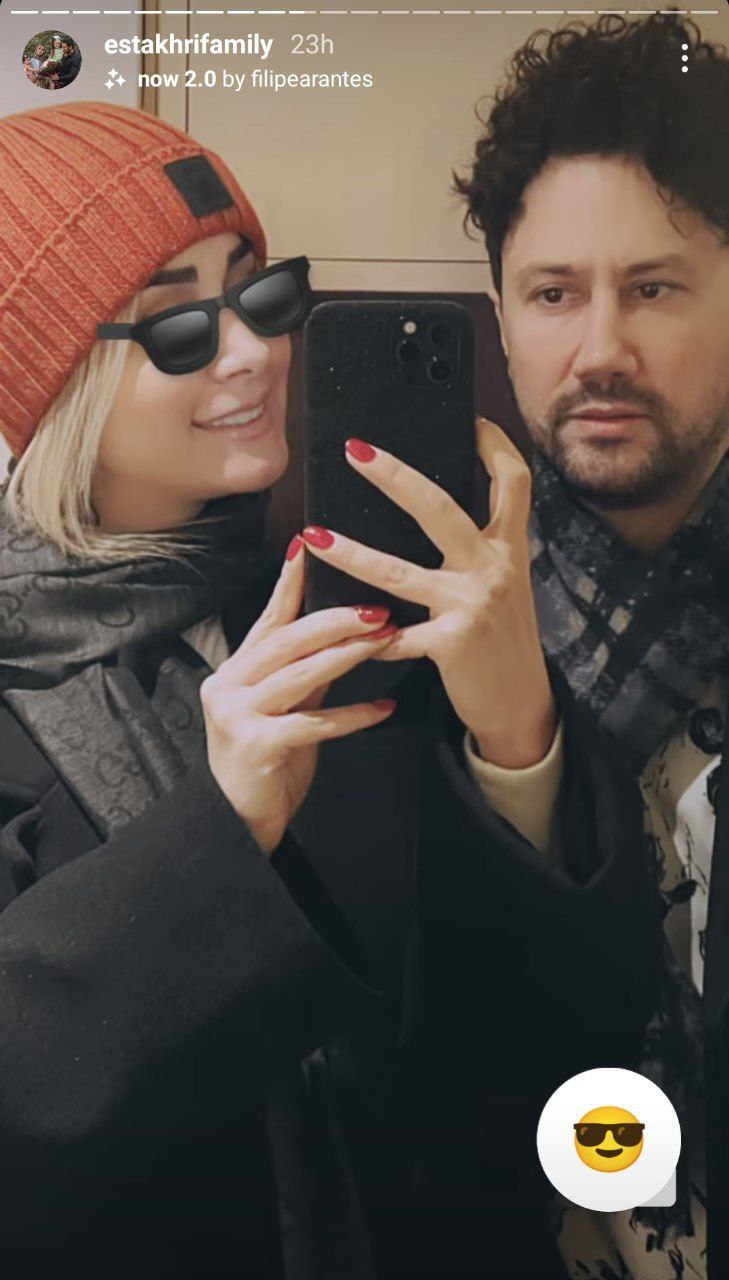 عکس | تصویری از شاهرخ استخری و همسرش در یک قاب رمانتیک عکس | تصویری از شاهرخ استخری و همسرش در یک قاب رمانتیک